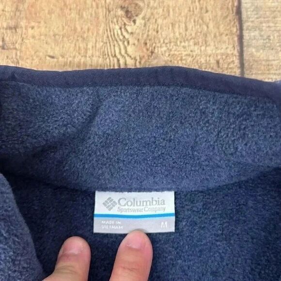 Vintage Columbia Camo Fleece Women’s Size M - Picture 3 of 7